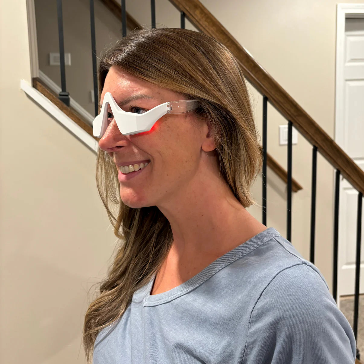 LumiEyes™ Under-Eye Red Light Therapy Goggles