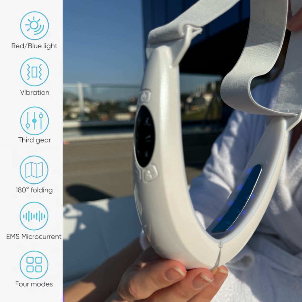 LED Microcurrent V-Massager - GloWaves