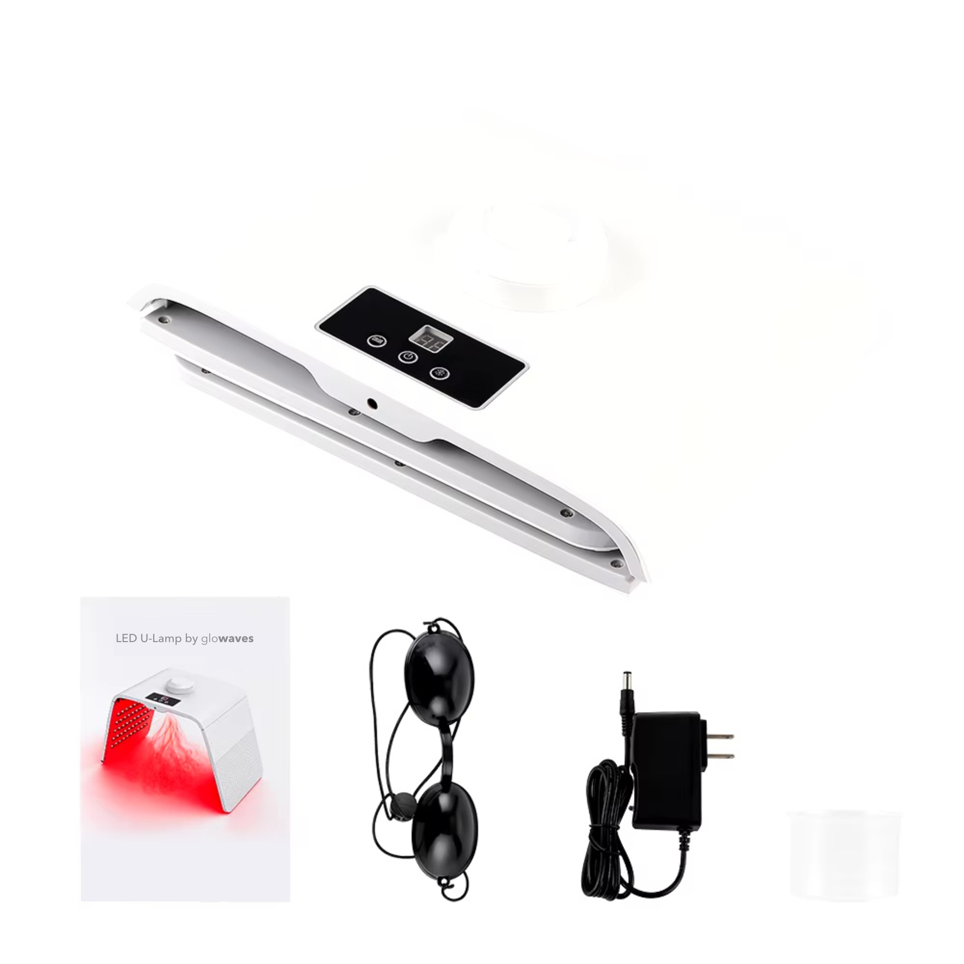 Face and Body Hydra LED U-Lamp - Glowaves