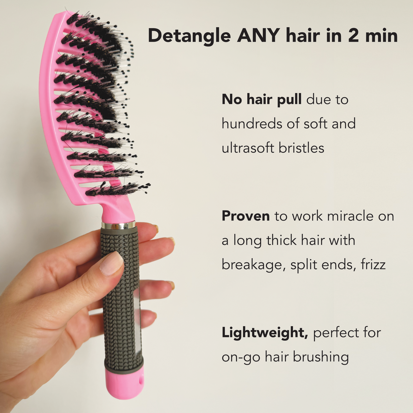 HairEase Brush - Glowaves